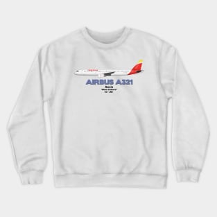 Airbus A321 - Iberia "New Colours" Crewneck Sweatshirt